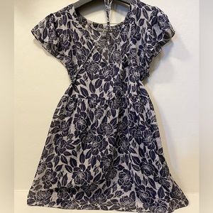 A Pea in the Pod Black Floral Maternity Top - L